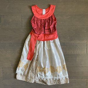 Little Adventures Moana Princess Dress size L 5-7